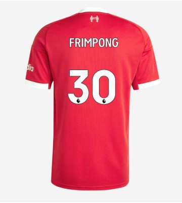 Liverpool Jeremie Frimpong #30 Hjemmebanetrøje 2025-26 Kortærmet